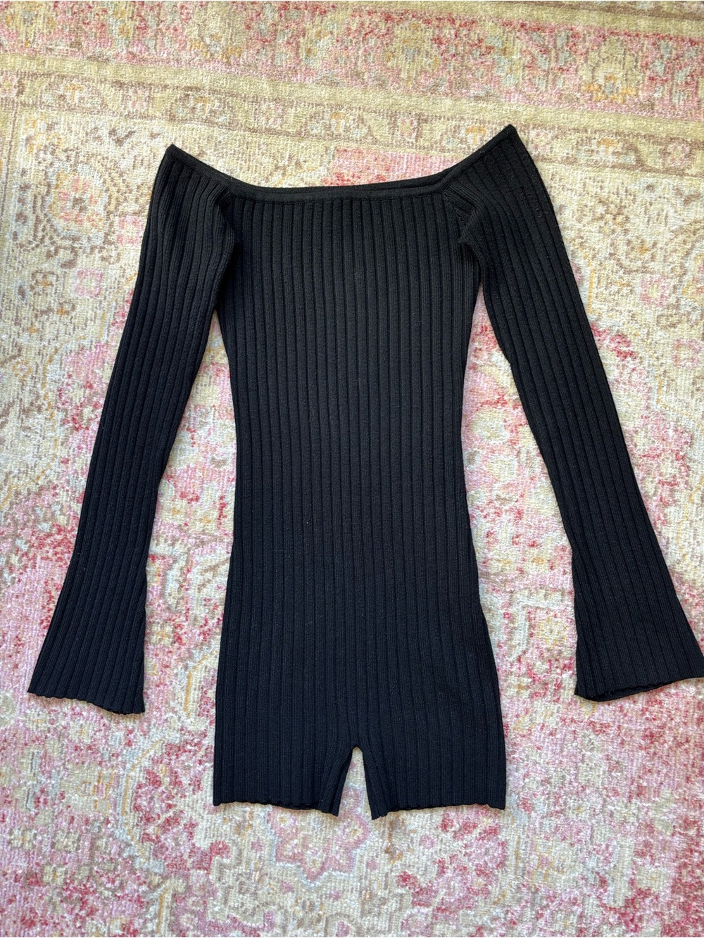 Princess Polly \\ knit bell sleeve romper
